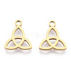 Ion Plating(IP) 304 Stainless Steel Charms LS-STAS-Q201-T172G-1