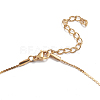 304 Stainless Steel Serpentine Chain Anklets AJEW-G024-08G-2