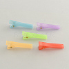 Candy Color Small Plastic Alligator Hair Clip Findings for Hair Accessories Making PHAR-Q005-M-1