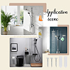 Unicraftale 304 Stainless Steel Bathroom Accessories Kit HJEW-UN0001-06-7