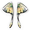 Epoxy Resin Wing Pendants RESI-TAC0021-96J-2