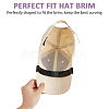4Pcs 2 Styles Plastic Hat Brim Bender AJEW-FH0005-31-3