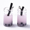 Glass Bottle Pendants X-CRES-N017-03F-3