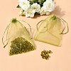 Organza Gift Bags with Drawstring OP-R016-13x18cm-13-5