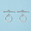 925 Sterling Silver Toggle Clasps STER-A008-37-1
