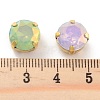 Flat Round Opal Sew On Rhinestones RGLA-G024-10A-G-3
