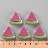 Transparent Enamel Acrylic Beads TACR-S155-001I-4