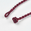 Mixed Material Cord Necklace Making MAK-MSMC001-01-5
