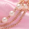 Trendy Alloy Imitation Acrylic Pearl Beads Safety Brooches JEWB-JL005-3