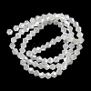 Imitation Jade Electroplate Glass Beads Strands EGLA-A039-J4mm-B06-2