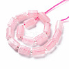 Natural Rose Quartz Beads Strands G-S345-8x11-014A-2