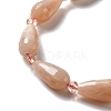 Natural Sunstone Beads Strands G-B028-A05-4