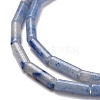 Dyed & Heated Natural Blue Aventurine Beads Strands G-D464-02-3