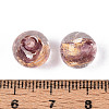 Handmade Gold & Silver Foil Glass Beads FOIL-N030-03A-01B-4