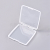Transparent Polypropylene (PP) Bead Storage Containers Boxes CON-WH0070-04-2