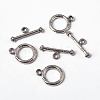 Tibetan Style Alloy Toggle Clasps X-LF0161Y-2