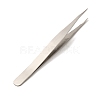 Tarnish Resistant 201 Stainless Steel Beading Tweezers TOOL-R017-02-2
