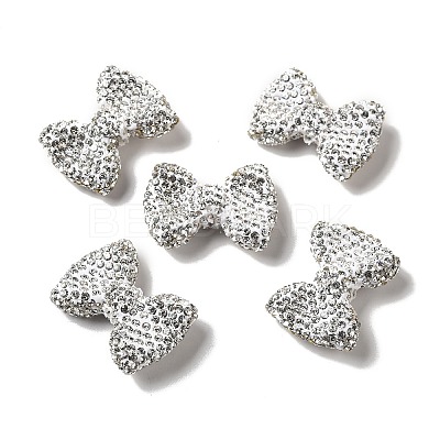 Polymer Clay Rhinestone Beads RGLA-D050-03I-1