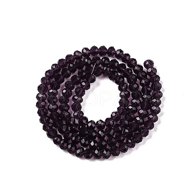 Glass Beads Strands EGLA-A044-T4mm-D15-1