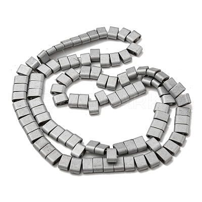 Electroplated Non-magnetic Synthetic Hematite Beads Strands G-C106-B01-08B-1