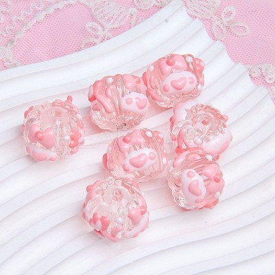 Opaque Acrylic Beads PW-WG55A91-07-1