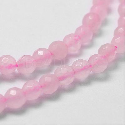Natural Rose Quartz Beads Strands G-D840-20-4mm-1