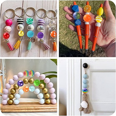DIY Candy Color Bracelet Necklace Making Kit MACR-CJC0001-12P-01-1