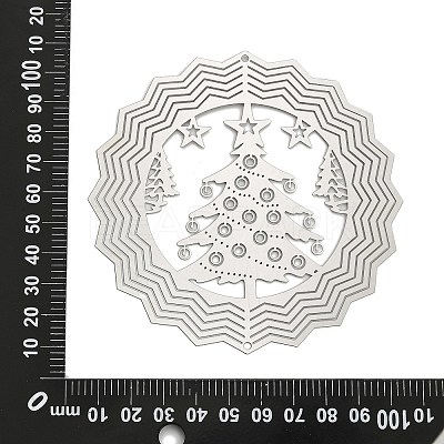 Christmas 201 Stainless Steel Laser Cut Connector Charms STAS-Z116-03P-04-1