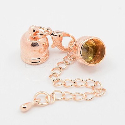 Brass Chain Extender KK-K001-4mm-M-1