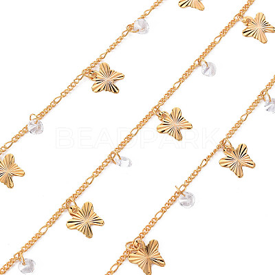 Handmade Brass Curb Chains CHC-S012-045-1