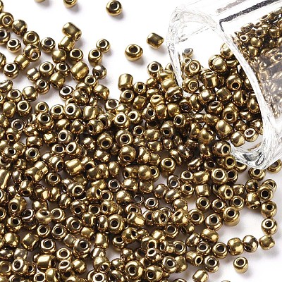 (Repacking Service Available) 8/0  Glass Seed Beads SEED-C018-3mm-601-1