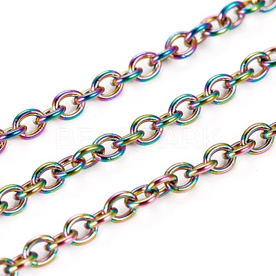 Ion Plating(IP) 304 Stainless Steel Cable Chains STAS-F217-05-1