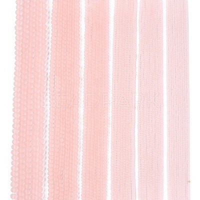 Transparent Glass Beads Strands X-EGLA-A044-T6mm-MD22-1