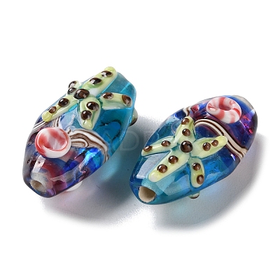 Handmade Lampwork Beads LAMP-G137-D06-1