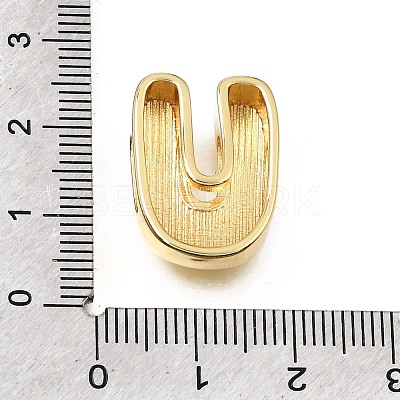 Brass Slide Charms KK-E802-33G-U-1