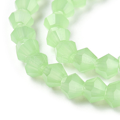 Faceted Bicone Opal Beads Strands EGLA-P017-01A-1