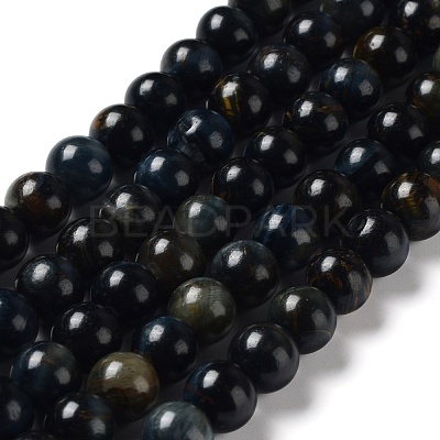 Natural Tiger Eye Dyed Beads Strands G-B046-06-A-1