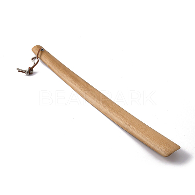 Wood Shoehorns AJEW-WH0250-95C-1