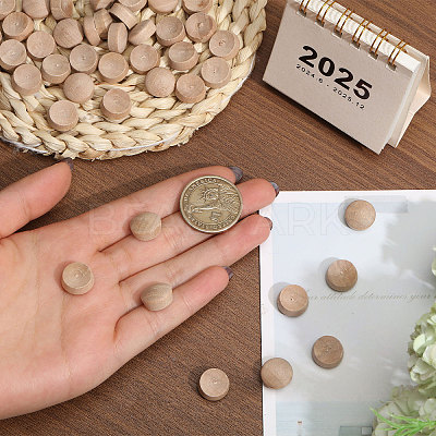 Wood Cork Stopper DIY-WH0888-568A-1