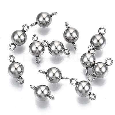 Tarnish Resistant 201 Stainless Steel Links Connectors STAS-S117-004B-01-1