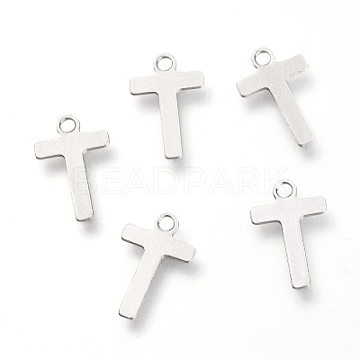 Non-Tarnish 201 Stainless Steel Charms X-STAS-C021-06P-T-1