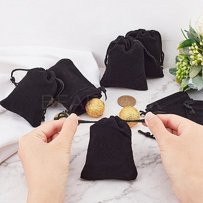 Rectangle Velvet Pouches TP-R002-7x9-01-1