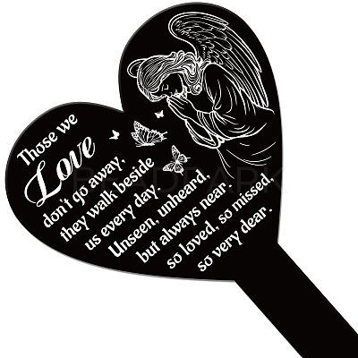 Acrylic Garden Stake AJEW-WH0365-033-1