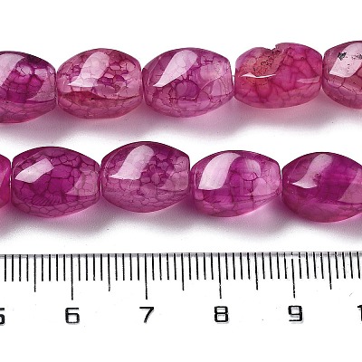 Natural Dragon Veins Agate Beads Strands G-G172-01S-1