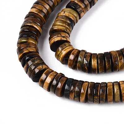 Natural Tiger Eye Beads Strands G-T142-6mm-06-1