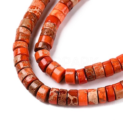 Natural Imperial Jasper Beads Strands G-T138-198G-1