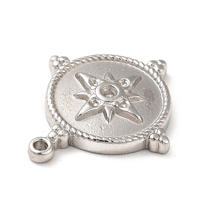 Tarnish Resistant 304 Stainless Steel Pendant Rhinestone Settings STAS-G295-50P-1