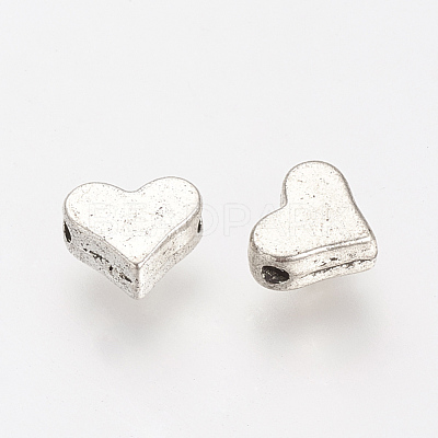 Tibetan Style Alloy Beads TIBE-S303-82AS-RS-1