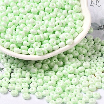 Baking Paint Glass Seed Beads SEED-B001-02A-11-1