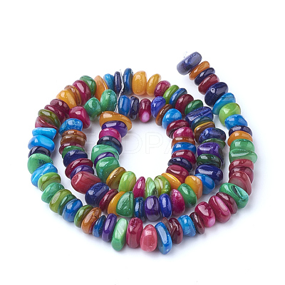 Natural Freshwater Shell Beads Strands X-SHEL-Q008-96-1